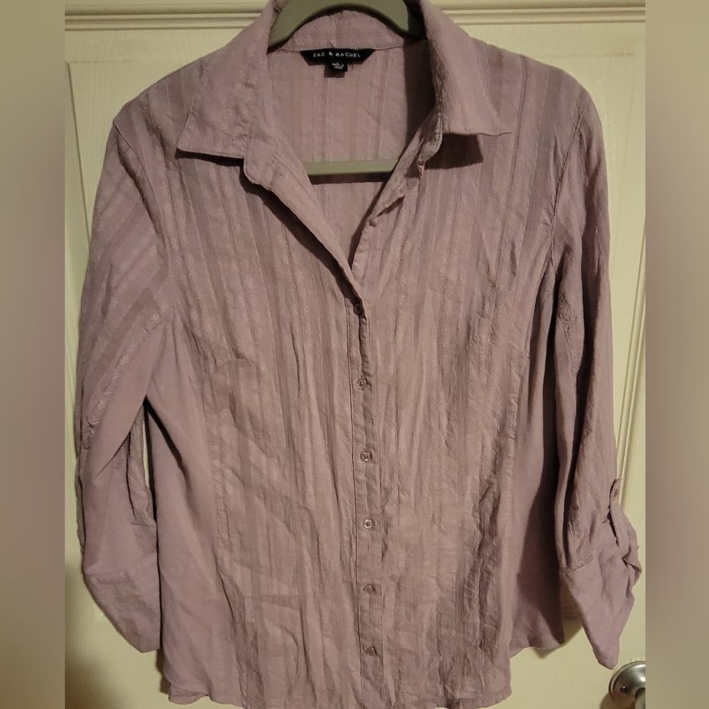 Zac & Rachel Button Down Top